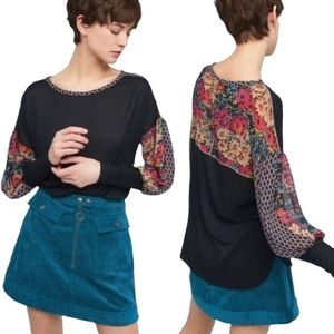 Anthropologie // Tiny Raye Floral Top